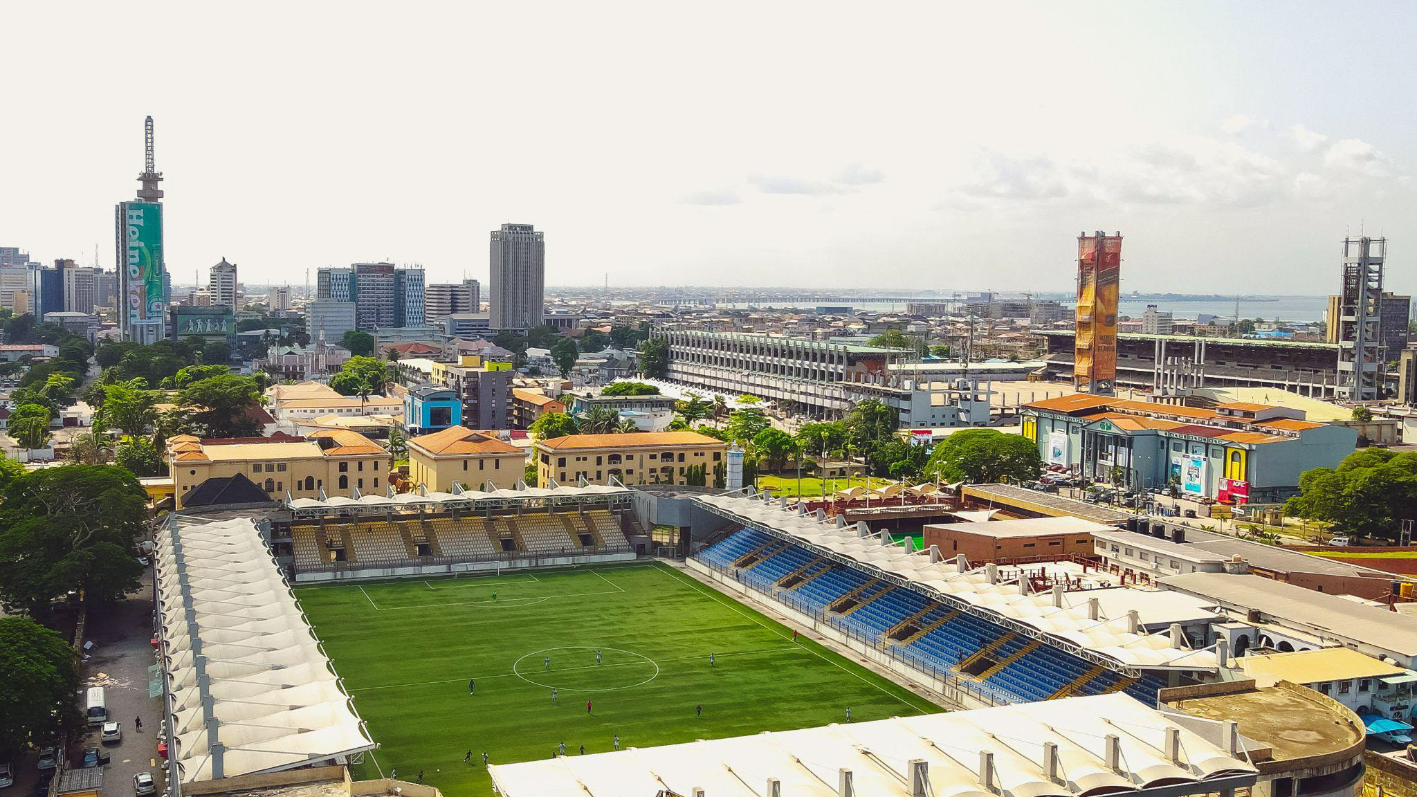 Mobolaji Johnson Arena aerial view